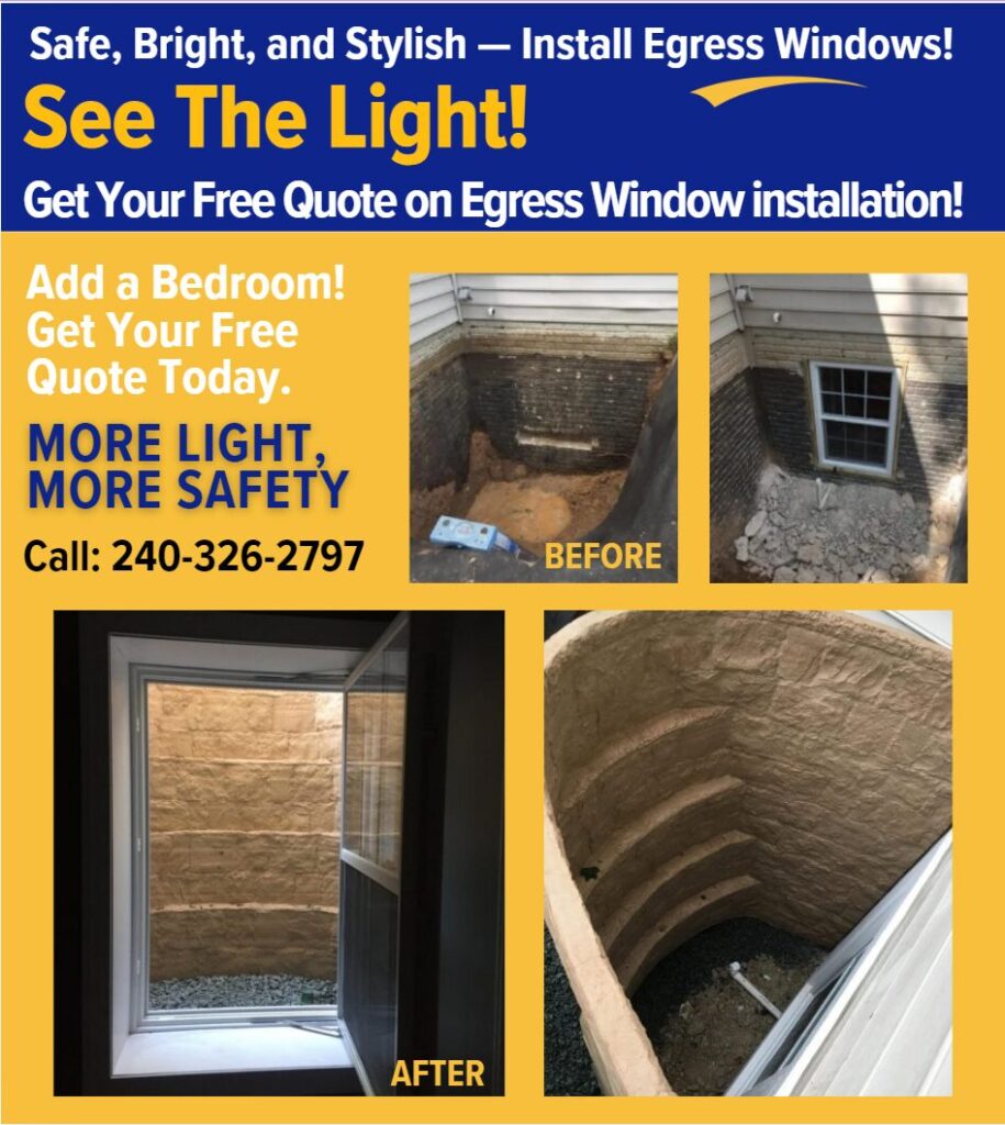 Egress Window Installation