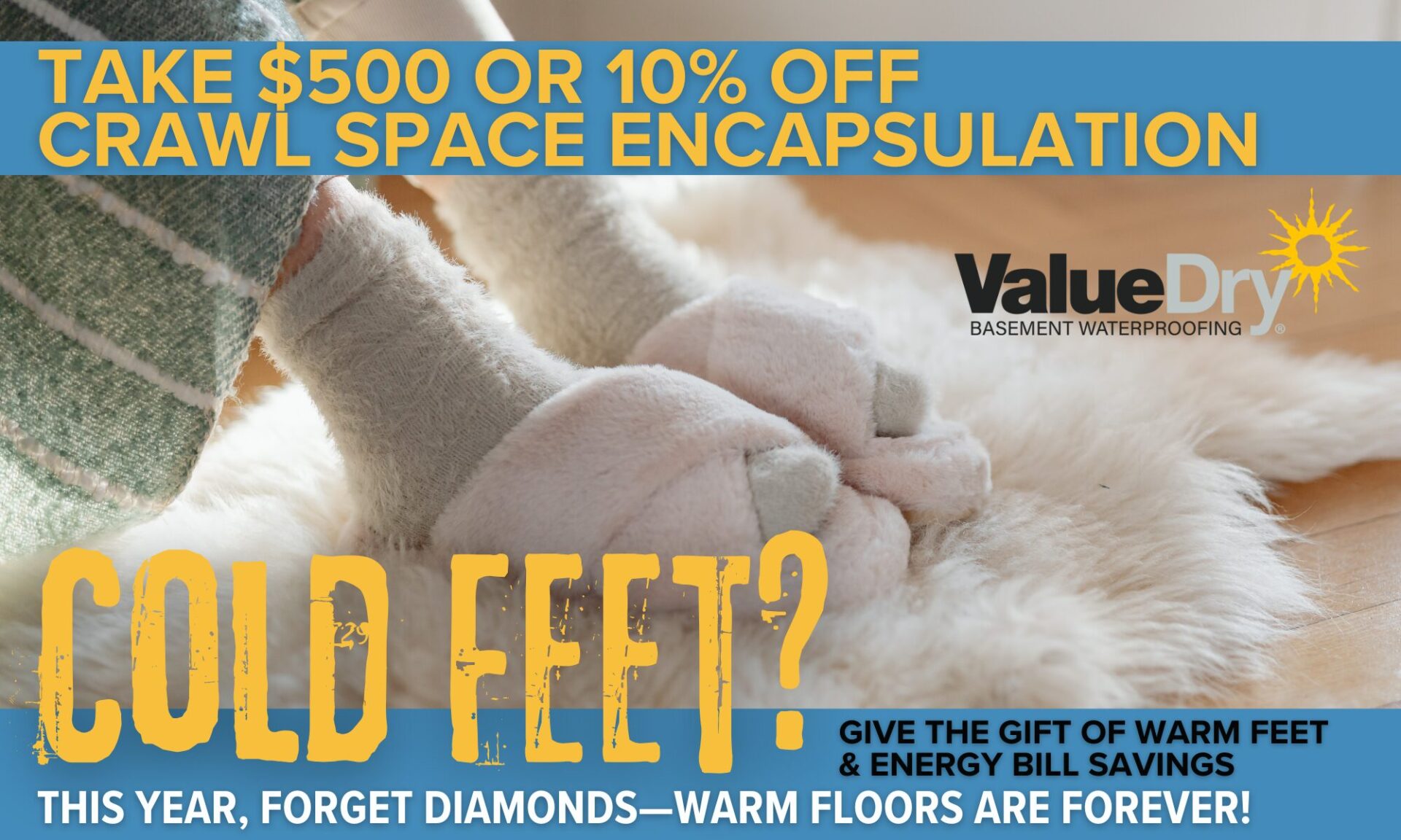 Cold Feet Crawl Space Encapsulation