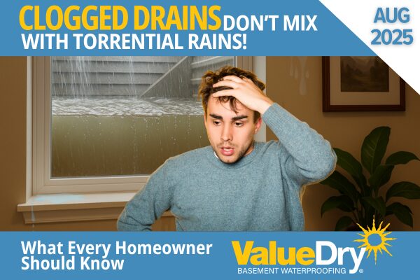 Clogged Drains Do Not Mix with Torrential Rains - What Every Homeowner Should Know